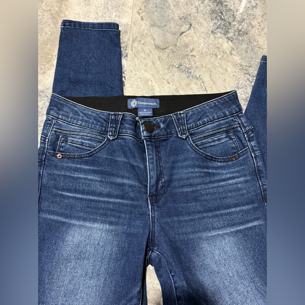 Democracy Dark Blue Skinny Jeans - Picture 5 of 6
